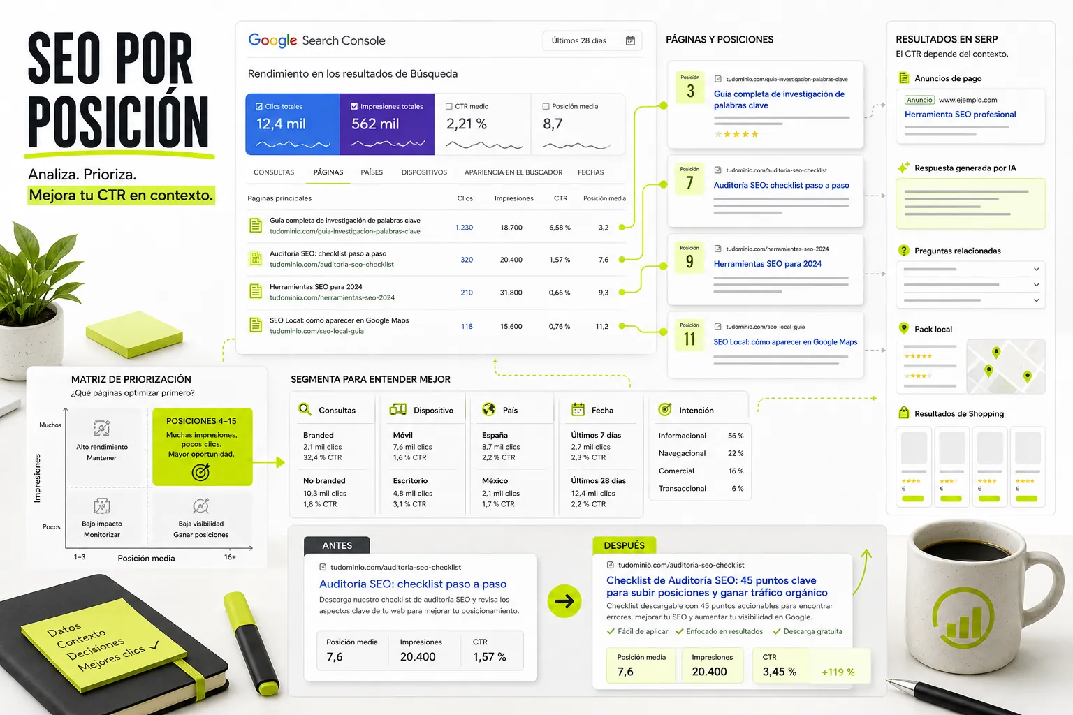 CTR en SEO: Guía Práctica para Diagnosticar y Mejorar Clics Orgánicos