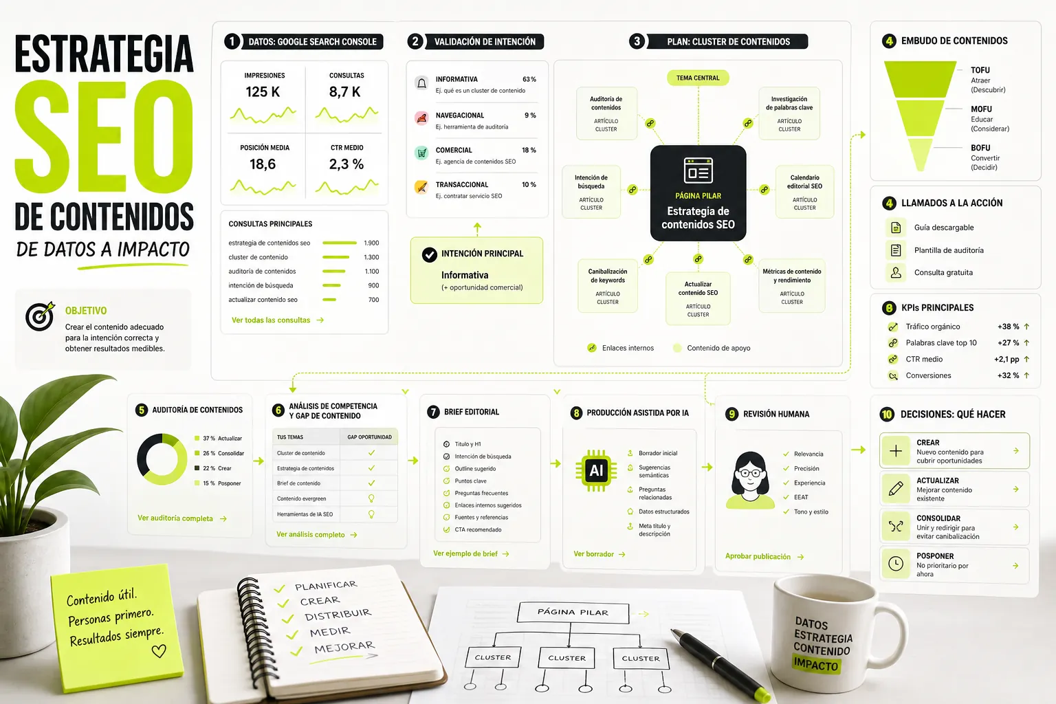 Estrategia de contenidos SEO: Guía completa paso a paso