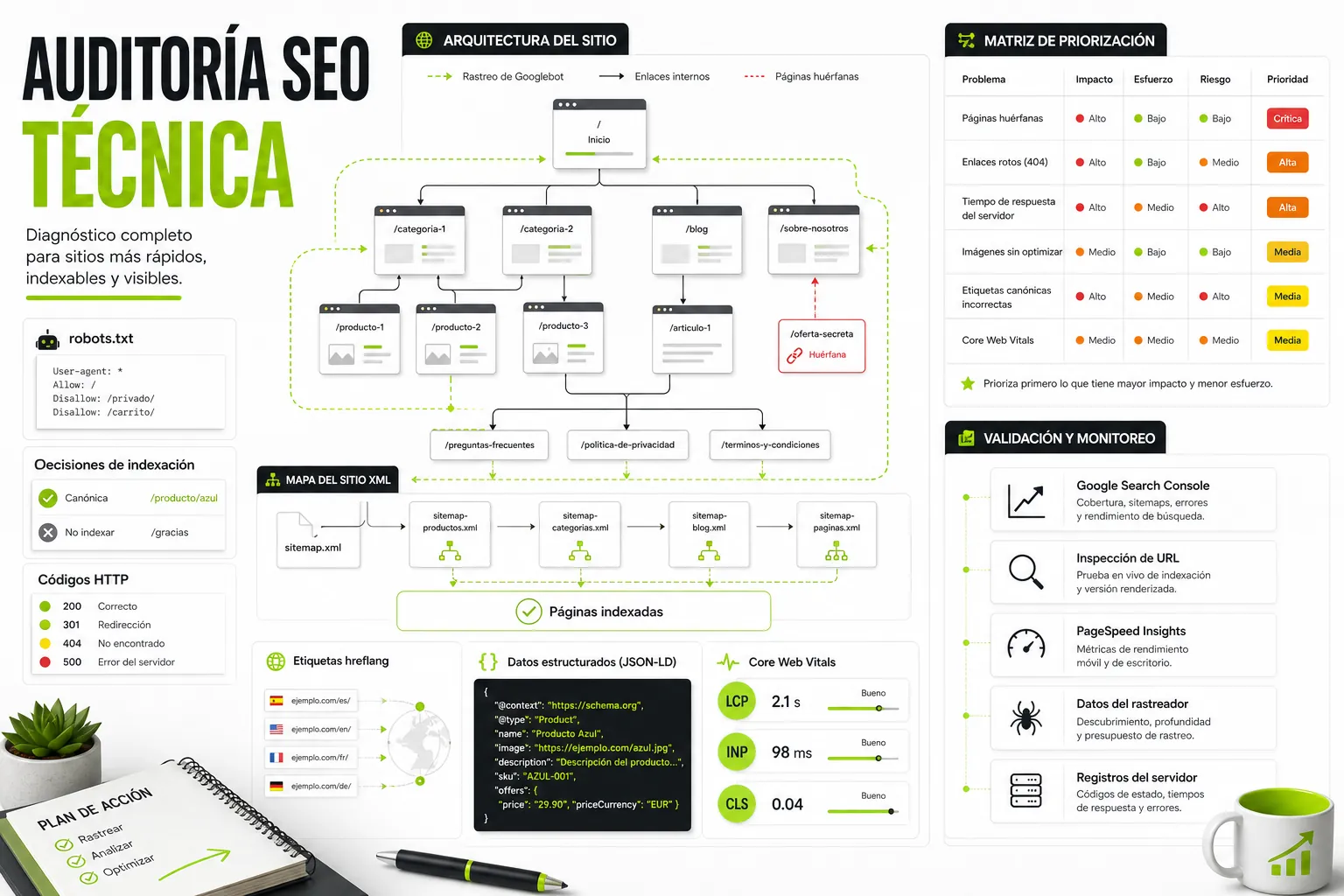 Guía de SEO técnico: cómo hacer una auditoría e implementación paso a paso